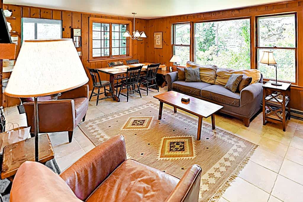 West-facing pure waterfront home in Orleans, overlooking Arey's Pond