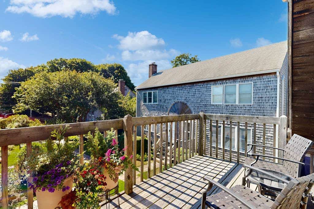 The Lodge | Condo in Provincetown with harbor views & two decks