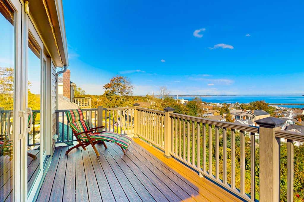 Charming & historical waterfront retreat with patio, W/D, & amazing balcony view