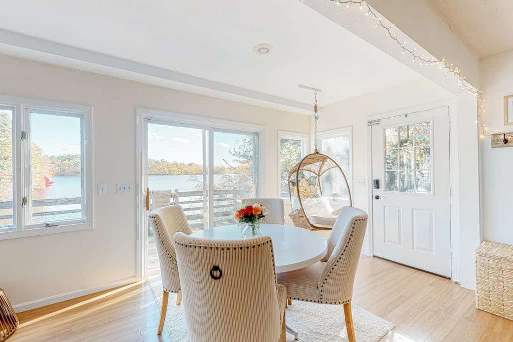 Lakefront home with private dock, deck, & lovely view - short drive to the cape