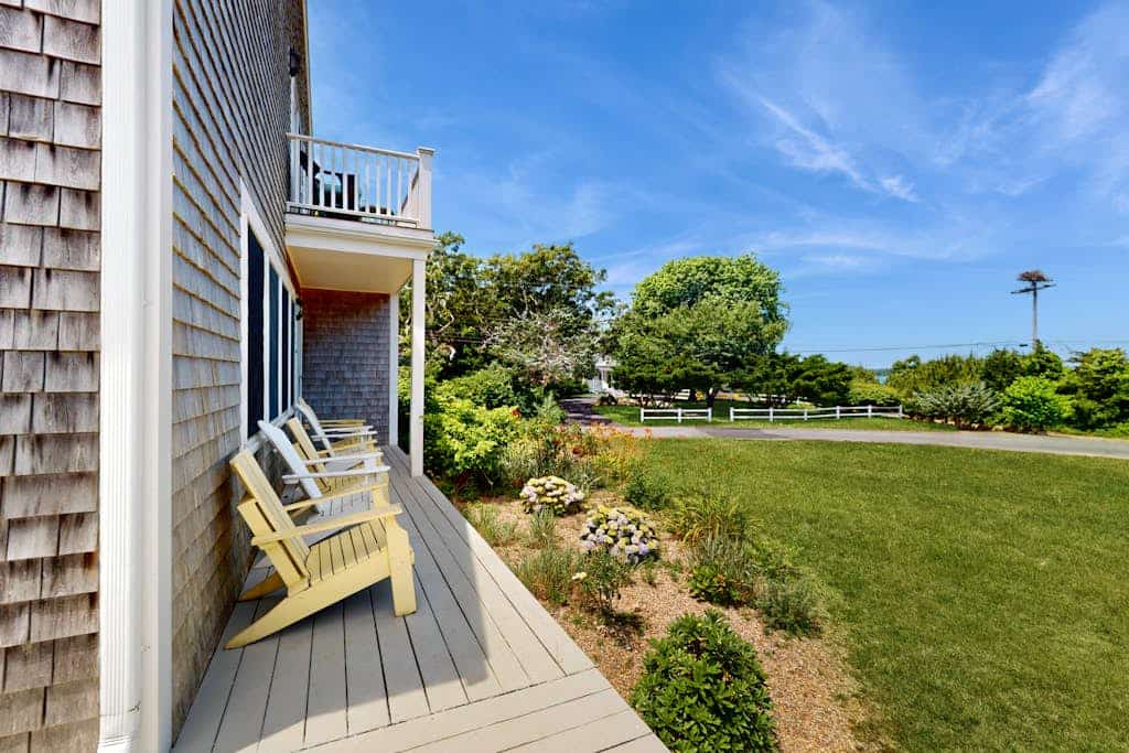 Oceanview Buzzards Bay getaway w/ wraparound deck - steps to the Beach