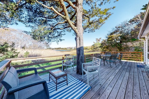 Dog-Friendly Downtown Home w/Free WiFi, Deck, Water Views, & Partial A/C