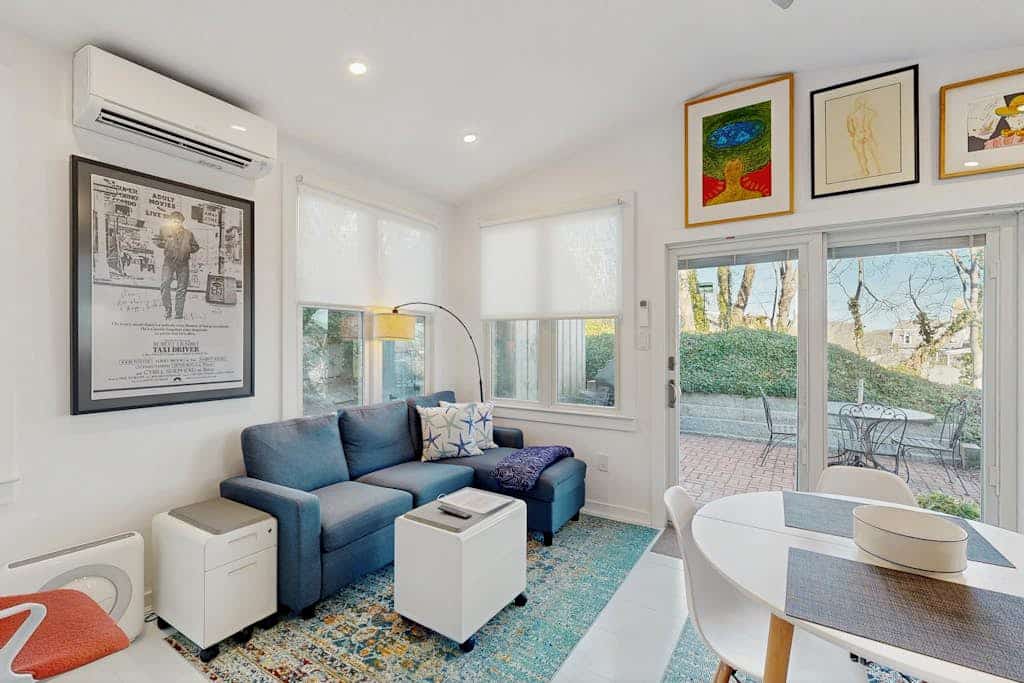 Stylish seaside escape with harborview rooftop deck, patio & steps to nightlife
