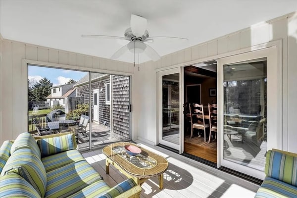 Inviting family escape with sunroom, deck, W/D & easy access to Nauset Beach