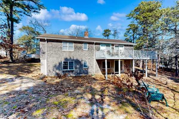 Light-filled home steps from Rail Trail - near pond, bay & ocean beaches