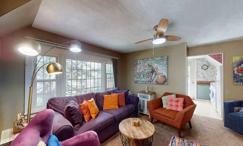 Charming condo with deck, parking, W/D, & walkable, central location