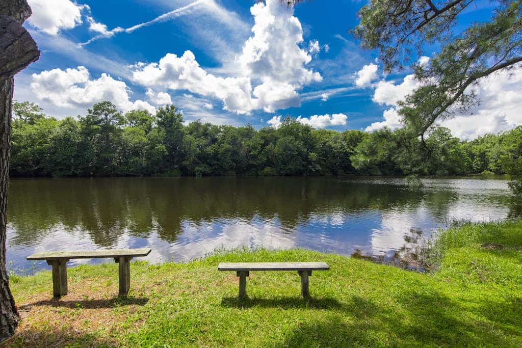 Lakefront home with water access, canoes & screened porch - walk to the beach