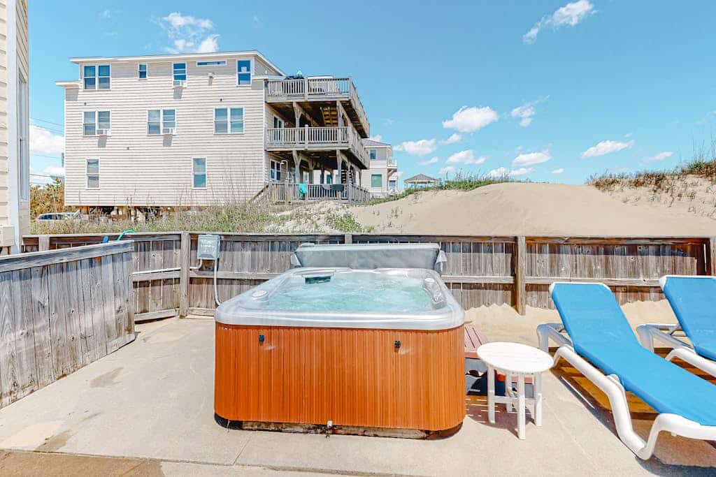 Oceanfront home with private pool, hot tub, amazing views, media room, game room