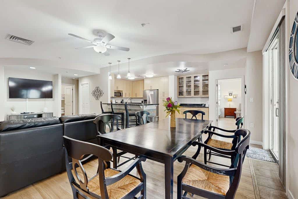 Renovated condo with ocean and back bay views, central AC, & pools