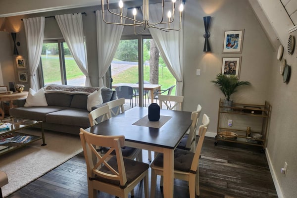 Nekoosa Albatross A-Frame – Lake Sherwood WI, Town of Rome, near Sand Valley.