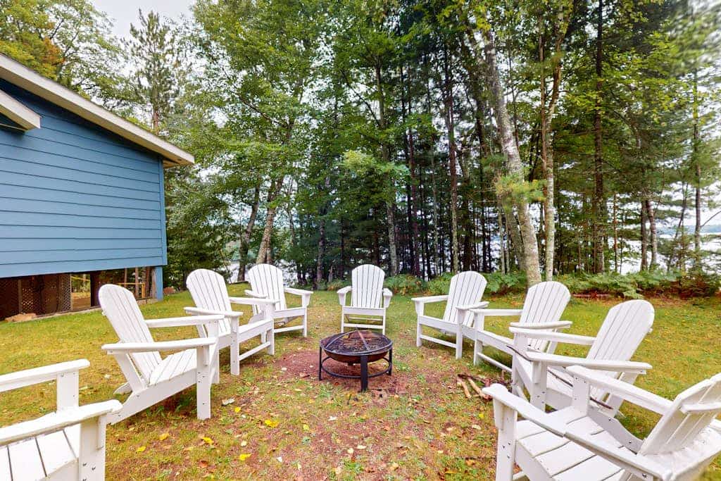 New listing - lakefront home with views, dock, fireplace, foosball, deck, & W/D