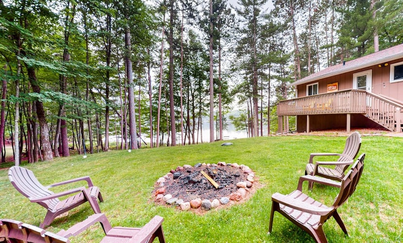 Hillis House | Lakefront house in Arbor Vitae w/water toys & two kitchens