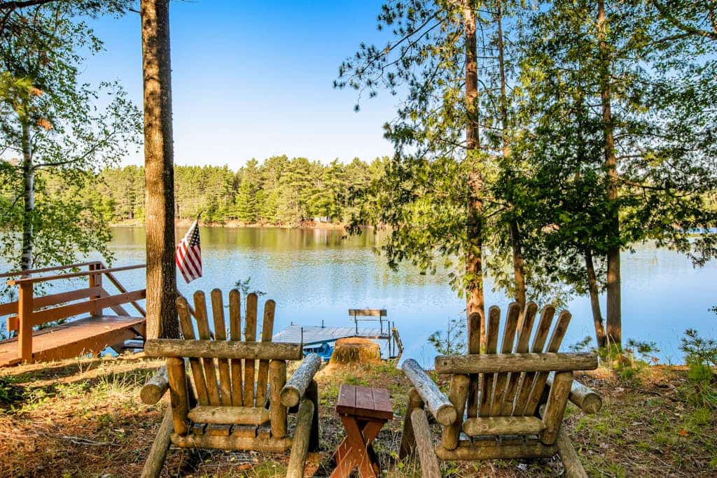 Charming riverfront home with a fireplace, dock, washer/dryer  - close to town