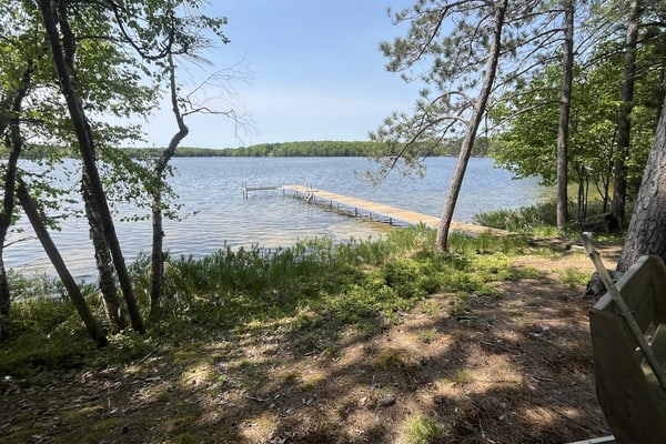 Lakefront, dog-friendly home w/ private dock ,fire pit & a beautiful lakeview!