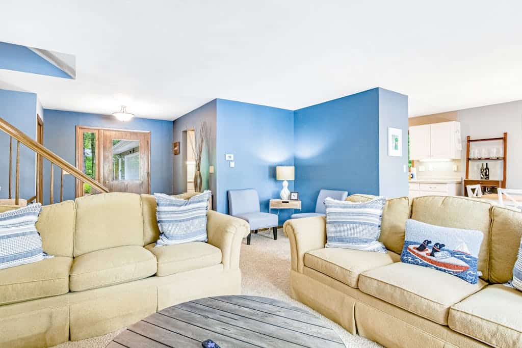 Dog-Friendly Lakefront Home w/Fireplace, Stove, Lake View, Free WiFi, Deck