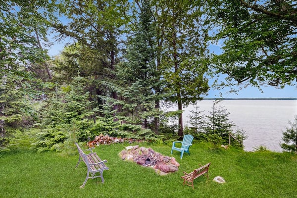 Beacon Point | Lakeside cabin in Presque Isle with a firepit and water access