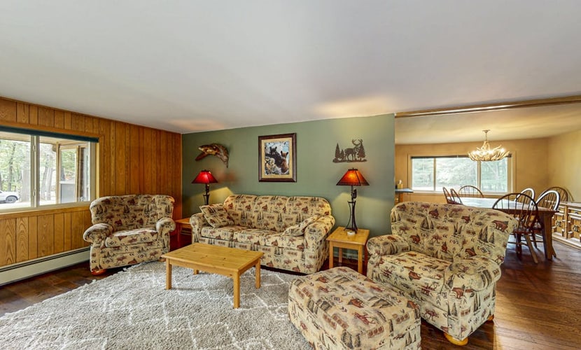 Charming Lakeview cabin w/ dock, fire pit, gas grill, & WIFI, Dogs-YES
