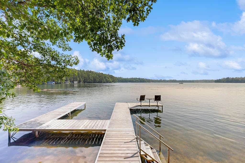 Serene Lakefront Home with Fire pit, Dock, WIFI, & Dog-Friendly