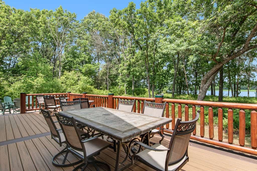 Rustic lakefront home with shared dock & boat slip, game room & stunning gazeebo