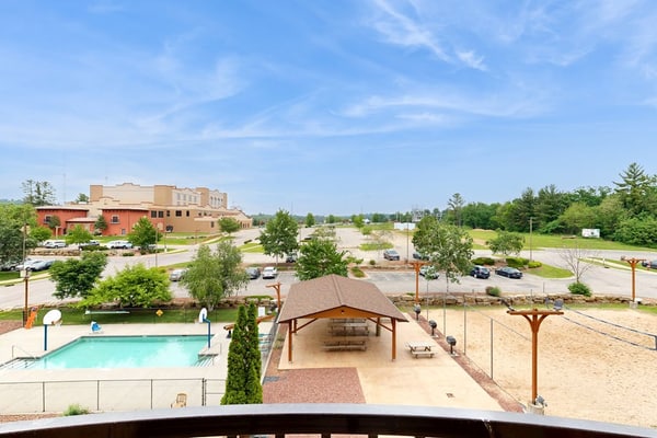 Chula Vista condos with on-site golf, balcony, & AC - great location
