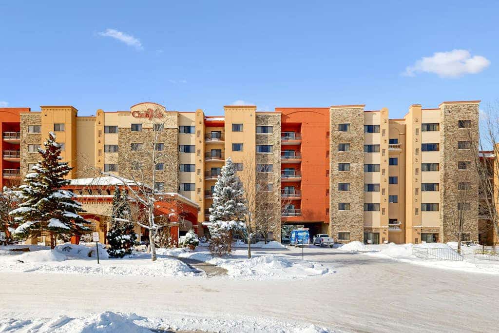 Riverside resort studio with balcony
