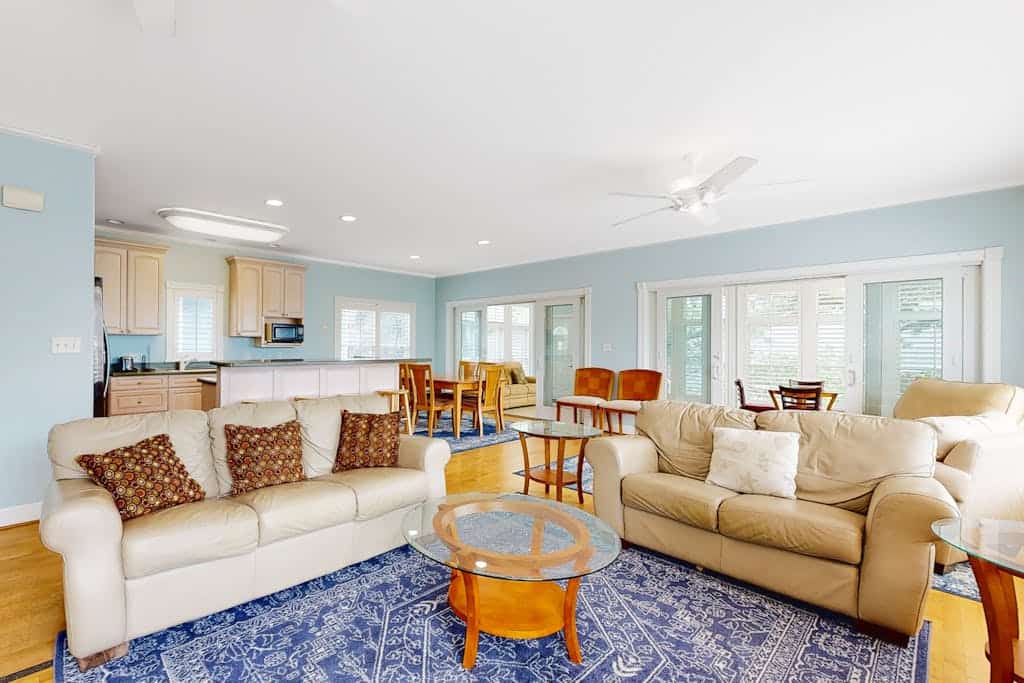 House near the ocean with a rooftop deck, central AC & W/D  - walk to the beach
