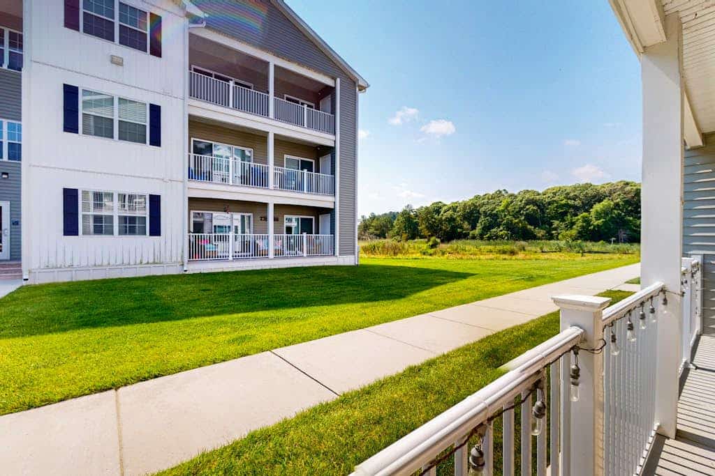 The Residences at Rehoboth Bay condo w/community pool and patio