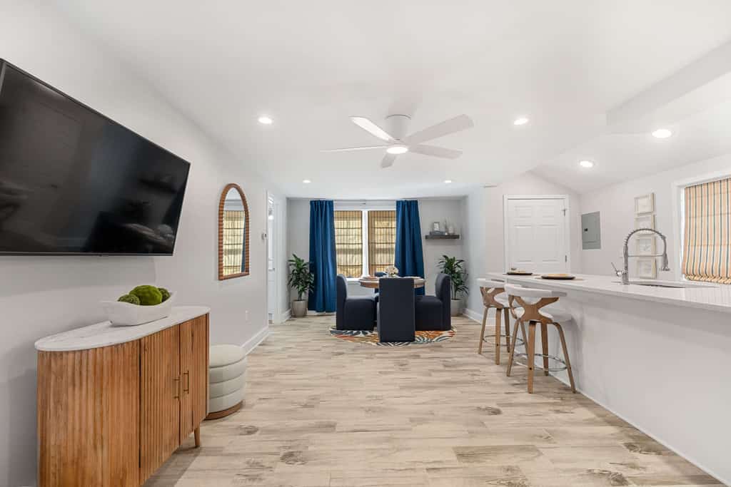 Dog-friendly Rehoboth Beach cottage steps from the beach & boardwalk with AC