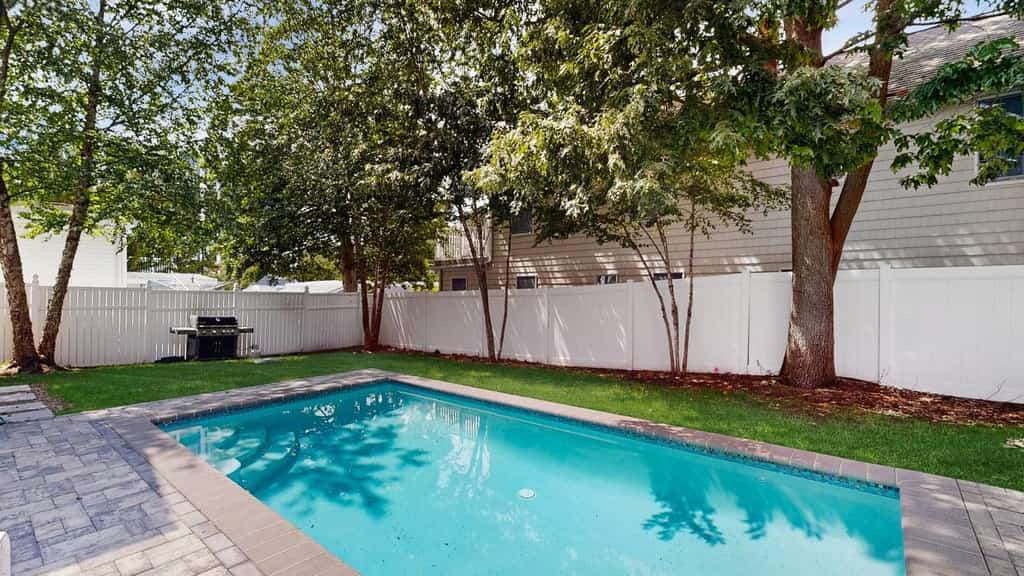 Home near beach with private pool, AC, W/D, EV charger, outdoor shower & yard