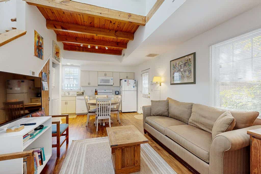 Town of Rehoboth Beach townhouse w/patio, balcony, close to beach