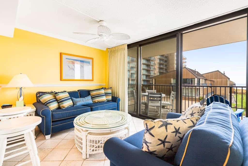Sea Colony Ocean 2nd floor condo with elevator, pool, and gym