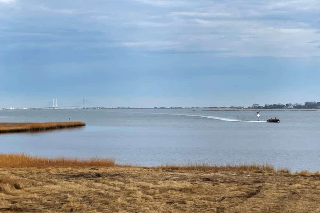 Stylish coastal gem with amazing river & bay views - steps to sandy beach