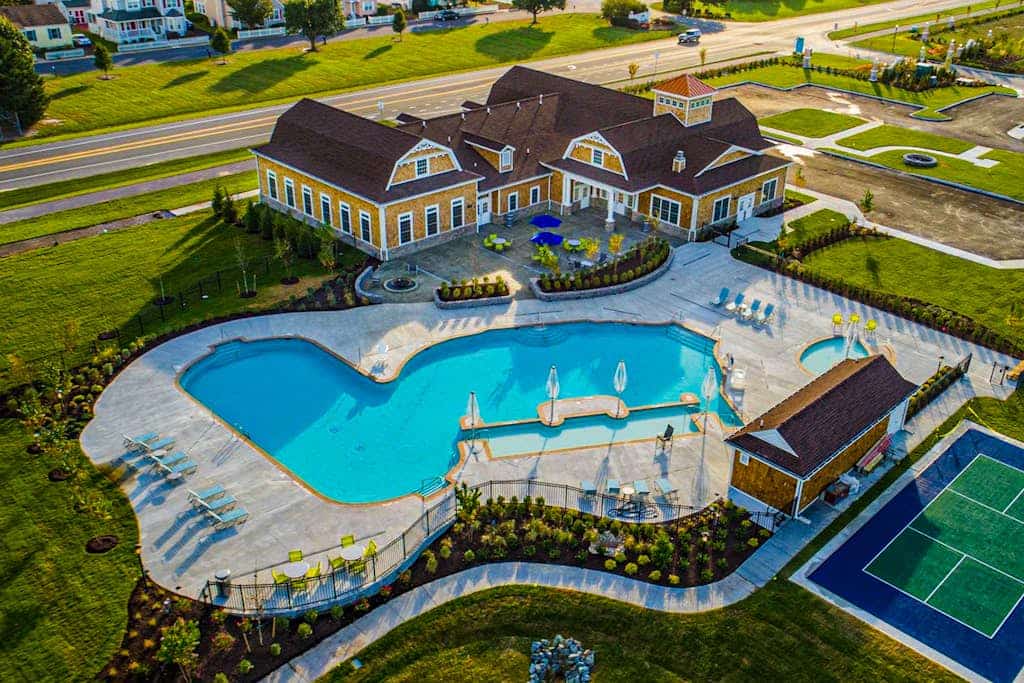 Ocean View Beach Club designer home with bikes, resort-style pool, sauna & gym