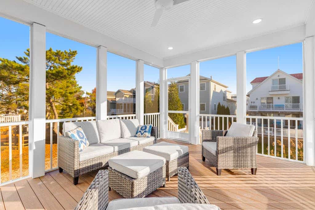 Town of Bethany Beach home with a fireplace & outdoor living - near beach