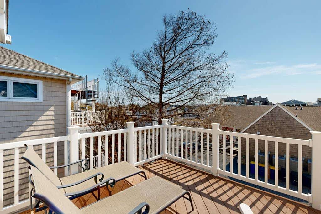 Bethany Beach home with ocean view, balconies, fast WiFi, elevator, & W/D