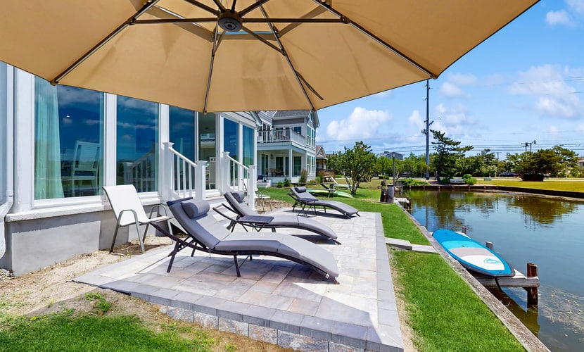South Bethany pet friendly house w/patio, balcony & grill
