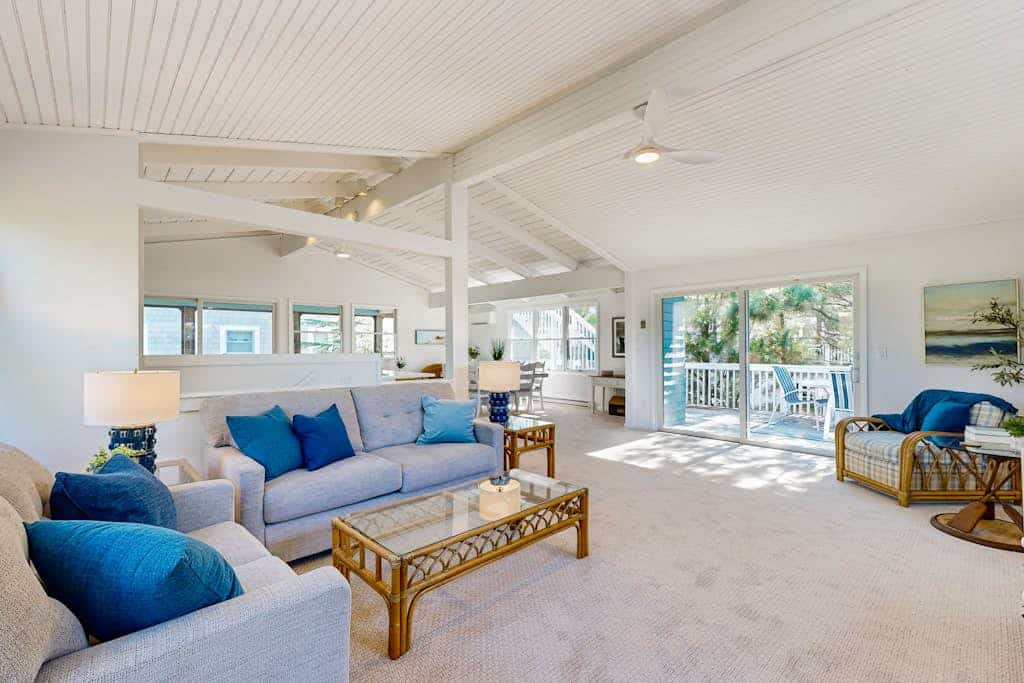 Ocean Village Beach block, pet friendly house w/patio, balcony, gas grill & WIFI