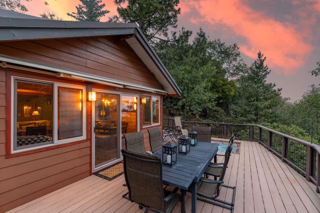 Architectural Idyllwild Retreat | Views, Hot Tub, Koi Pond, Dog Friendly