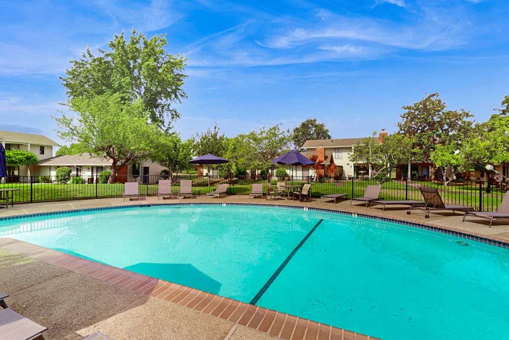 Morning light floods through your golf course-view windows as you sip coffee in this freshly remodeled Silverado condo. Two separate king suites with connecting door give couples their own space, while the shared pool beckons just across the lawn. Four can gather here comfortably. The Silverado Market & Bakery sits 0.1 miles away, with Del Dotto's wine caves and Napa Valley Tasting Barn both under a mile. You're perfectly positioned where the Silverado Trail meets world-class wine country.