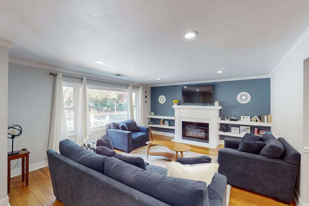 Sunlight floods the open living spaces while you sip morning coffee in this updated home in historic Grace Tract neighborhood in Santa Rosa. Gather on the private patio under mature shade trees, or fire up the gas grill for dinner al fresco. Your group of 4 enjoys modern comforts in a quiet residential neighborhood. Just 0.2 miles to Willi's Wine Bar and Pacific Market, with Russian River Valley wineries 15 minutes west. The perfect balance of neighborhood charm and wine country access awaits.
