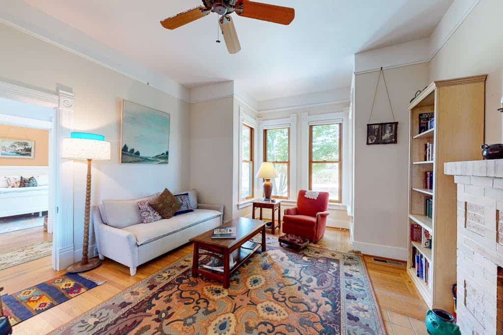 An 1895 Victorian turret door opens to wine country magic at this Magnolia Ranch cottage. Sip morning coffee on the gingerbread-trimmed porch as vineyard rows stretch to distant mountains. This colorful 2-bedroom retreat sleeps 4 amid crown molding and original hardwood floors. Just 1.3 miles from Healdsburg Plaza's tasting rooms and SingleThread. Set on a working vineyard, you'll enjoy the authentic Alexander Valley wine country experience.