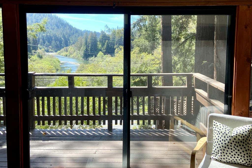 Monte Rio Vista Lodge - Dog-Friendly Russian River View Retreat with Hot Tub