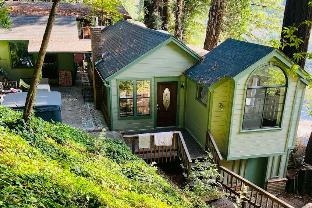 Monte Rio Vista Lodge - Dog-Friendly Russian River View Retreat with Hot Tub