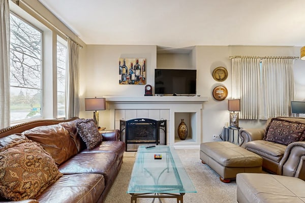 Uncork your wine country escape in this dog-friendly retreat where your pup can roam the fenced backyard while you fire up the gas grill. Three bedrooms sleep six comfortably in this north Santa Rosa home. Just 1 mile from seven tasting rooms including Croix Estate, with Russian River Valley's renowned Pinot producers 15 minutes west. Your private patio becomes the perfect spot for comparing tasting notes as the sun sets over wine country.