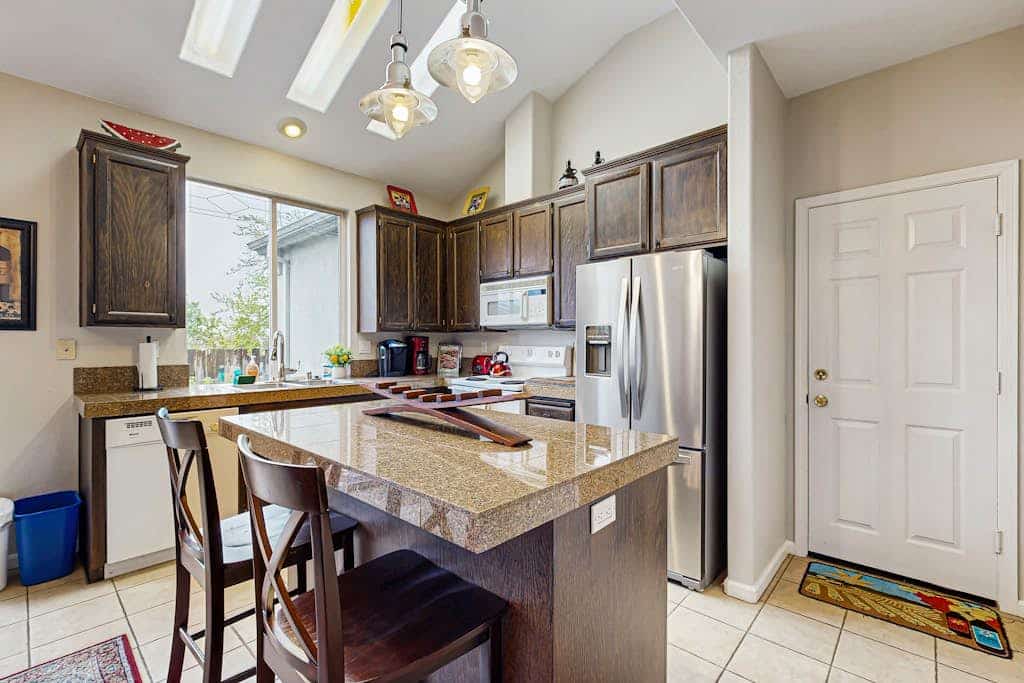Uncork your wine country escape in this dog-friendly retreat where your pup can roam the fenced backyard while you fire up the gas grill. Three bedrooms sleep six comfortably in this north Santa Rosa home. Just 1 mile from seven tasting rooms including Croix Estate, with Russian River Valley's renowned Pinot producers 15 minutes west. Your private patio becomes the perfect spot for comparing tasting notes as the sun sets over wine country.