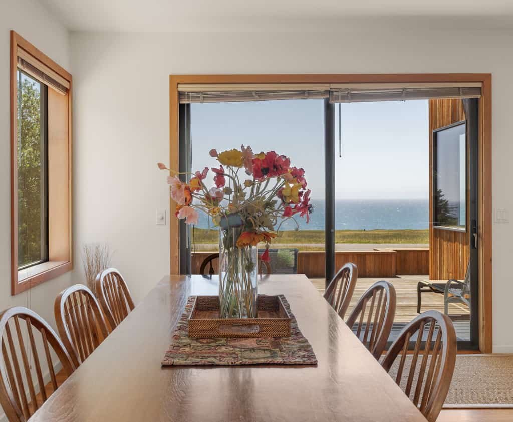 Relax in a spacious, warm and inviting respite that beckons you to relax and soak in the panoramic views and vibes of The Sea Ranch’s natural untouched splendor from both inside and out.