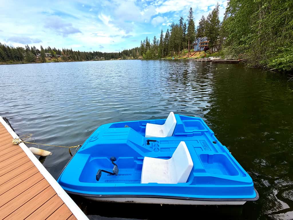 Lake Cabin with Private Dock, Hot Tub & Fire Pit