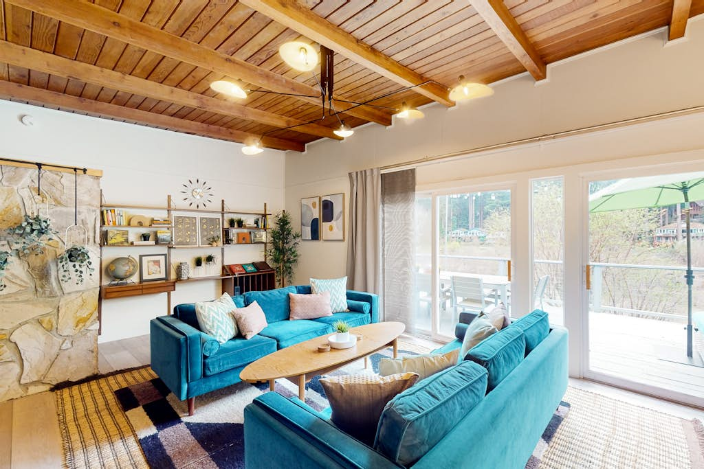 Riverfront Escape - Monte Rio Dog-Friendly Riverfront Hot Tub Retreat