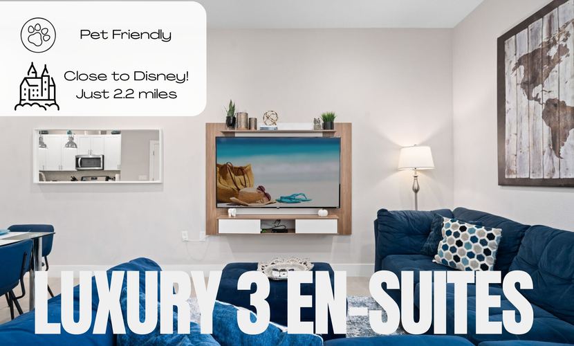 4 Bedrooms | 5 Min to Disney!