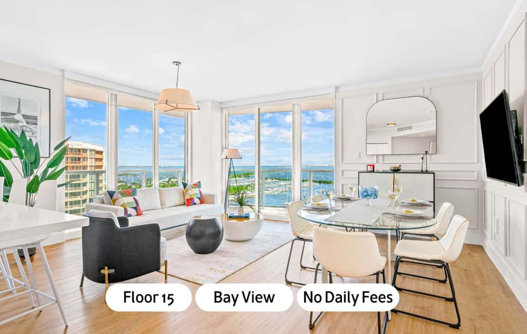 Wraparound Patio Apartment w/ Bay Views